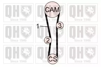 Комплект ремня ГРМ QUINTON HAZELL купить
