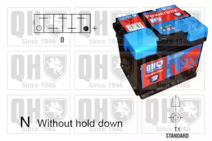 Стартерная аккумуляторная батарея QUINTON HAZELL купить