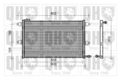 Конденсатор, кондиционер QUINTON HAZELL купить