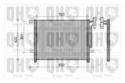 Конденсатор, кондиционер QUINTON HAZELL купить