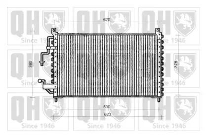Конденсатор, кондиционер QUINTON HAZELL купить