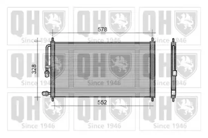 Конденсатор, кондиционер QUINTON HAZELL купить