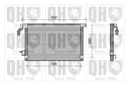 Конденсатор, кондиционер QUINTON HAZELL купить