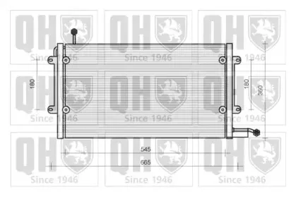 Конденсатор, кондиционер QUINTON HAZELL купить