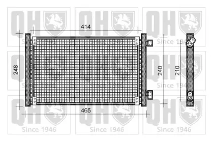 Конденсатор, кондиционер QUINTON HAZELL купить