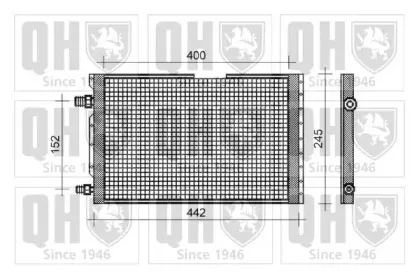 Конденсатор, кондиционер QUINTON HAZELL купить