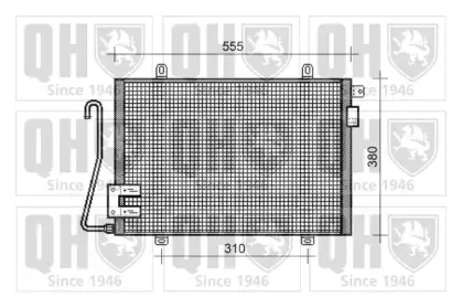 Конденсатор, кондиционер QUINTON HAZELL купить
