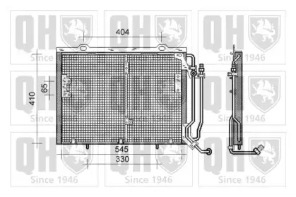 Конденсатор, кондиционер QUINTON HAZELL купить