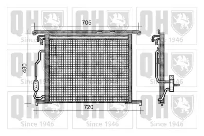 Конденсатор, кондиционер QUINTON HAZELL купить