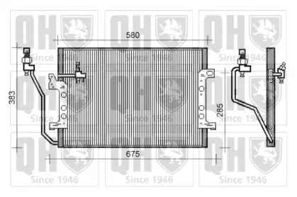 Конденсатор, кондиционер QUINTON HAZELL купить