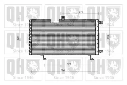 Конденсатор, кондиционер QUINTON HAZELL купить