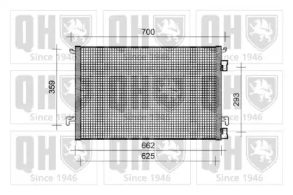 Конденсатор, кондиционер QUINTON HAZELL купить