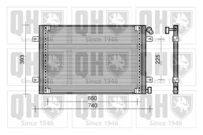 Конденсатор, кондиционер QUINTON HAZELL купить