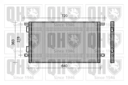 Конденсатор, кондиционер QUINTON HAZELL купить