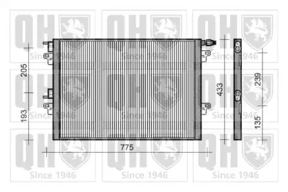 Конденсатор, кондиционер QUINTON HAZELL купить