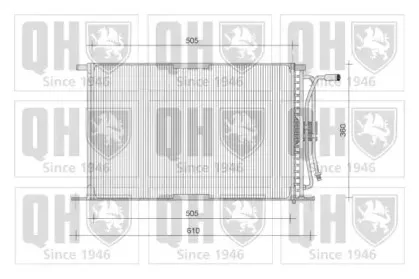 Конденсатор, кондиционер QUINTON HAZELL купить