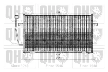 Конденсатор, кондиционер QUINTON HAZELL купить