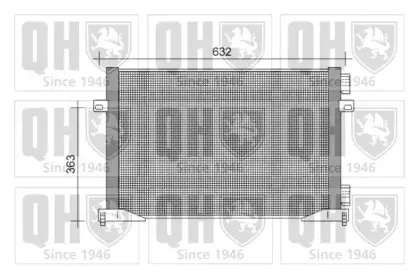 Конденсатор, кондиционер QUINTON HAZELL купить