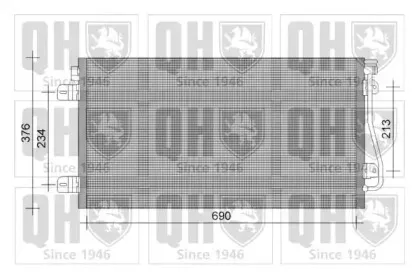 Конденсатор, кондиционер QUINTON HAZELL купить