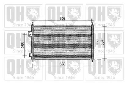 Конденсатор, кондиционер QUINTON HAZELL купить