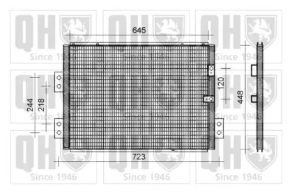 Конденсатор, кондиционер QUINTON HAZELL купить