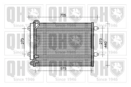Конденсатор, кондиционер QUINTON HAZELL купить