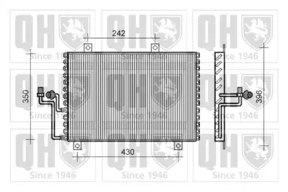 Конденсатор, кондиционер QUINTON HAZELL купить