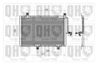 Конденсатор, кондиционер QUINTON HAZELL купить