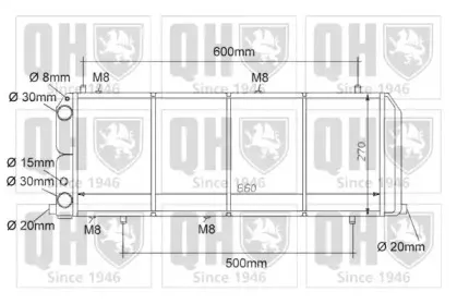 Радиатор, охлаждение двигателя QUINTON HAZELL купить