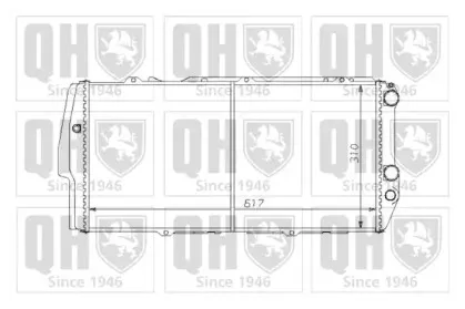 Радиатор, охлаждение двигателя QUINTON HAZELL купить