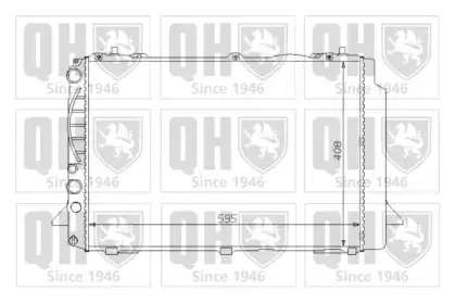 Радиатор, охлаждение двигателя QUINTON HAZELL купить