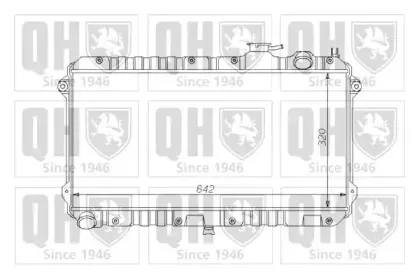 Радиатор, охлаждение двигателя QUINTON HAZELL купить