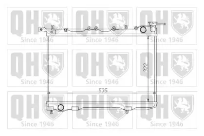 Радиатор, охлаждение двигателя QUINTON HAZELL купить