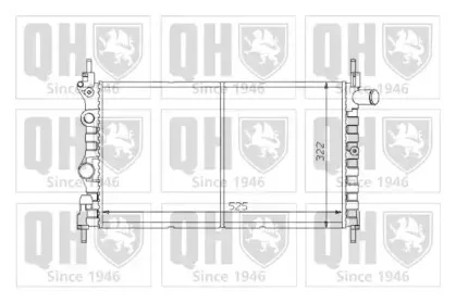Радиатор, охлаждение двигателя QUINTON HAZELL купить