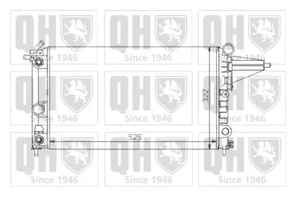 Радиатор, охлаждение двигателя QUINTON HAZELL купить