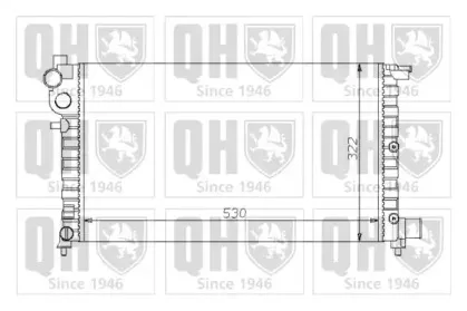 Радиатор, охлаждение двигателя QUINTON HAZELL купить