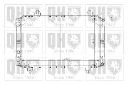 Радиатор, охлаждение двигателя QUINTON HAZELL купить
