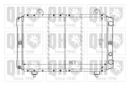 Радиатор, охлаждение двигателя QUINTON HAZELL купить