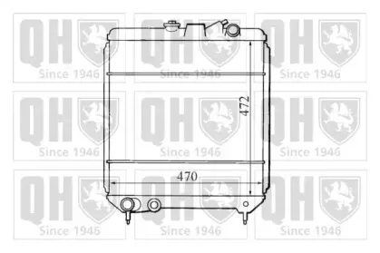Радиатор, охлаждение двигателя QUINTON HAZELL купить