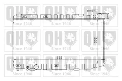 Радиатор, охлаждение двигателя QUINTON HAZELL купить