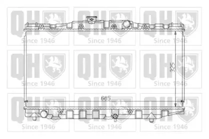 Радиатор, охлаждение двигателя QUINTON HAZELL купить