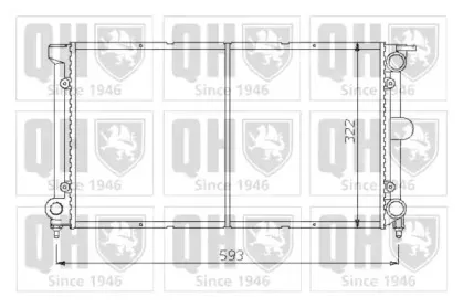 Радиатор, охлаждение двигателя QUINTON HAZELL купить