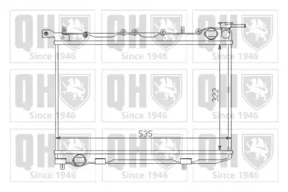 Радиатор, охлаждение двигателя QUINTON HAZELL купить
