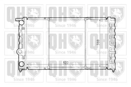 Радиатор, охлаждение двигателя QUINTON HAZELL купить