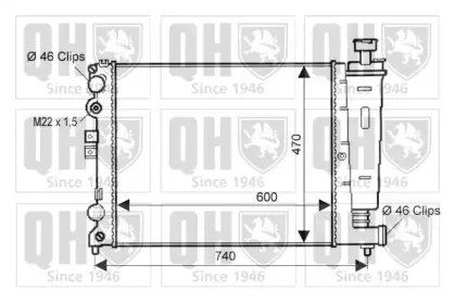 Радиатор, охлаждение двигателя QUINTON HAZELL купить