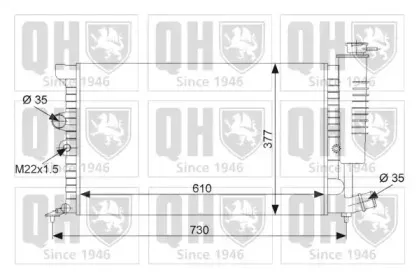 Радиатор, охлаждение двигателя QUINTON HAZELL купить