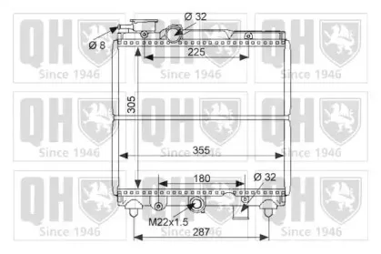 Радиатор, охлаждение двигателя QUINTON HAZELL купить