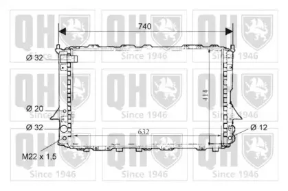 Радиатор, охлаждение двигателя QUINTON HAZELL купить