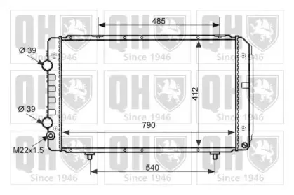 Радиатор, охлаждение двигателя QUINTON HAZELL купить