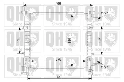 Радиатор, охлаждение двигателя QUINTON HAZELL купить